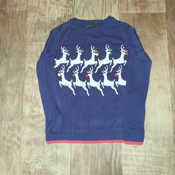 M & S Ladies Reindeer Top - Picture 2 of 2